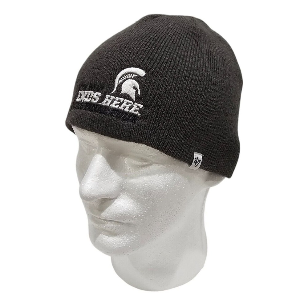 NCAA Final Four 2015 Beanie The Road Ends Here Michigan State Spartans '47 Brand
